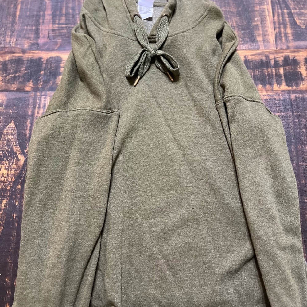 Large Green Hoodie